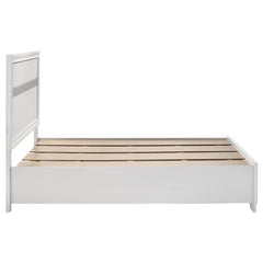 Miranda Wood Full Storage Panel Bed White - 205111F