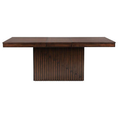 Briarwood 5-piece Rectangular Dining Set with Removable Extension Leaf Mango Oak - 182991-S5