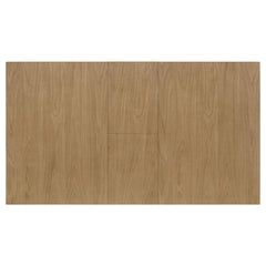 Kirby Rectangular Dining Table with Butterfly Leaf Natural and Rustic Off White - 192691