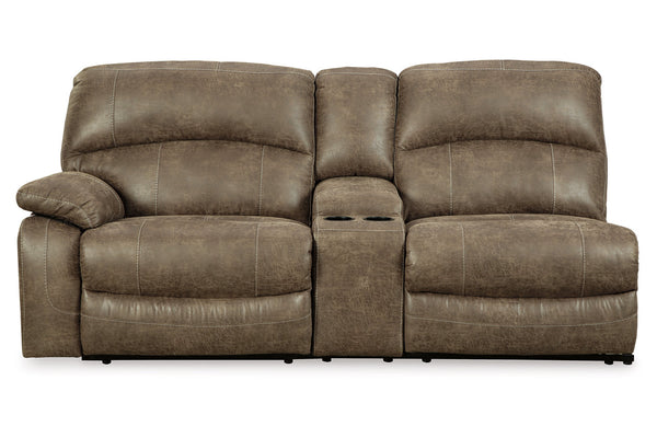 Segburg Left-Arm Facing Power Reclining Sofa with Console - 3430359