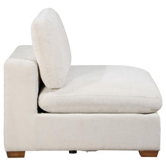 Lakeview Upholstered Armless Chair Ivory - 551461