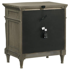 Alderwood 3-drawer Nightstand French Grey - 223122