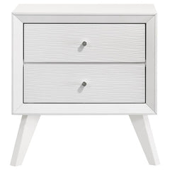 Janelle 2-drawer Nightstand White - 223652
