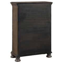 Emmett 5-piece California King Bedroom Set Walnut - 224441KW-S5