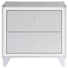 Larue 4-piece Queen Bedroom Set Silver - 224491Q-S4