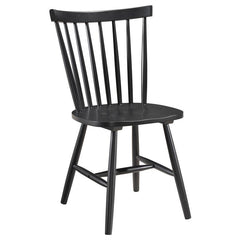 Hollyoak 5-piece Rectangular Dining Set Walnut and Black - 183041-S5