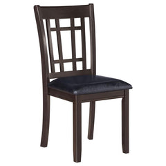 Lavon 5-piece Dining Room Set Espresso and Black - 102671-S5