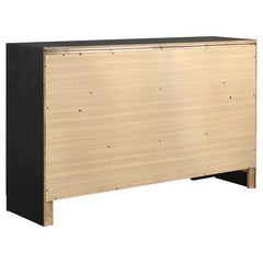 Miranda 4-piece Eastern King Bedroom Set Black - 206361KE-S4