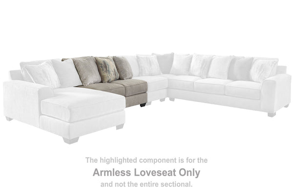 Ardsley Armless Loveseat - 3950434
