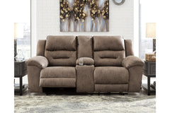 Stoneland Reclining Loveseat with Console - 3990594