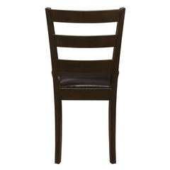 Guillen 5-piece Dining Set with Bench Cappuccino and Dark Brown - 150232