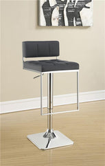 Alameda Adjustable Bar Stool Chrome and Grey - 100195