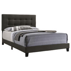 Mapes Upholstered Full Panel Bed Charcoal - 305746F