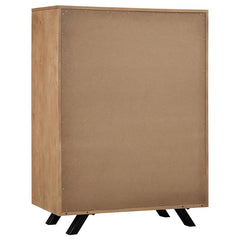 Taylor 5-piece Queen Bedroom Set Light Honey Brown - 223421Q-S5
