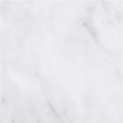 Avon Round Marble Top Stainless Steel Coffee Table White - 707828