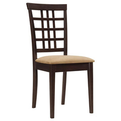 Kelso 3-piece Drop Leaf Dining Set Cappuccino and Tan - 190821-S3