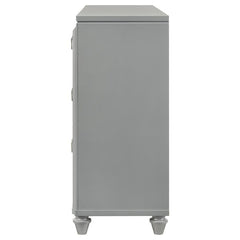 Veronica 6-drawer Dresser Light Silver - 224723