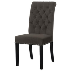 Alana Upholstered Tufted Side Chairs with Nailhead Trim (Set of 2) - 115172