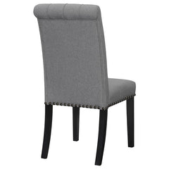 Alana Upholstered Tufted Side Chairs with Nailhead Trim (Set of 2) - 115162