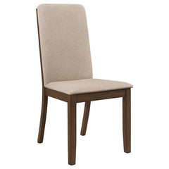 Wethersfield Solid Back Side Chairs Latte (Set of 2) - 109842
