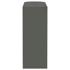 Adolfo 3-tier Bar Table Glossy Grey and Clear - 101073