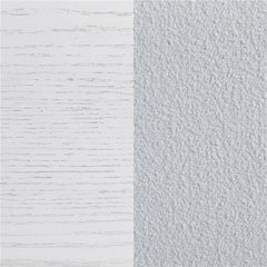 Marielle California King LED Panel Bed Distressed White - 224841KW
