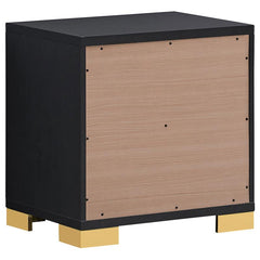 Marceline 4-piece Twin Bedroom Set Black - 222831T-S4