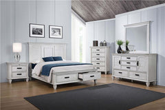Franco 2-drawer Nightstand Antique White - 205332