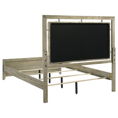 Giselle 4-piece Queen Bedroom Set Rustic Beige - 224391Q-S4