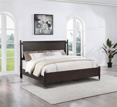 Emberlyn Wood Eastern King Poster Bed Brown - 223061KE