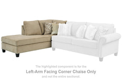 Dovemont Left-Arm Facing Corner Chaise - 4040116