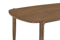 Dortch 5-piece Oval Solid Wood Dining Set Walnut - 108461-S5