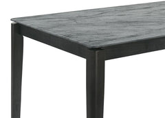 Stevie 5-piece Rectangular Dining Set Grey and Black - 115111SLT-S5