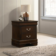 Louis Philippe 2-drawer Nightstand Cappuccino - 202412