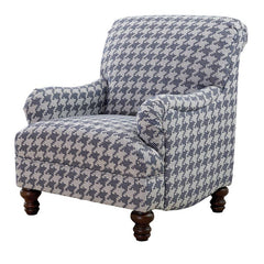 Glenn Upholstered English Arm Accent Chair Blue - 903093