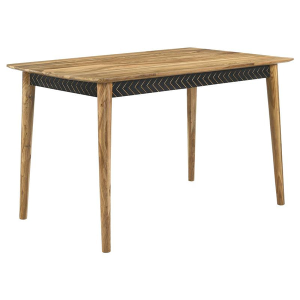 Partridge Rectangular Counter Height Table Natural Sheesham - 110578