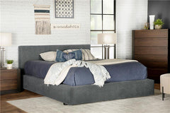 Gregory Upholstered Queen Panel Bed Graphite - 316020Q