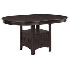 Lavon 5-piece Dining Room Set Espresso and Black - 102671-S5