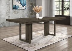 Kelly Rectangular Dining Table Dark Grey - 107961