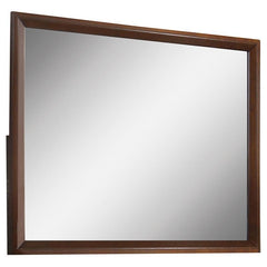 Serenity Rectangle Dresser Mirror Rich Merlot - 201974