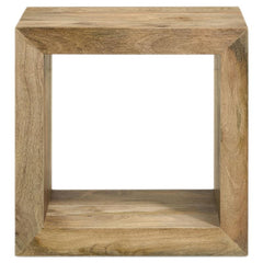 Benton Rectangular Solid Wood End Table Natural - 704837