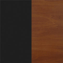 Fisher Twin Over Full Workstation Loft Bed Set Gunmetal - 460229-S2F