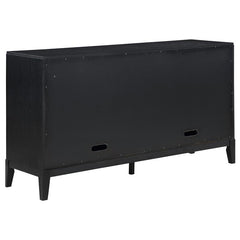 Brookmead 2-drawer Sideboard Buffet with Storage Cabinet Black - 108235