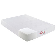 Keegan 8" Twin Long Memory Foam Mattress White - 350063TL