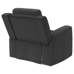 Brentwood Upholstered Recliner Chair Black - 610286