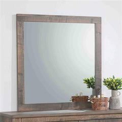 Frederick Dresser Mirror Weathered Oak - 222964