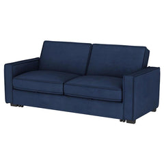Gretchen Upholstered Convertible Sleeper Sofa Bed Navy Blue - 360240