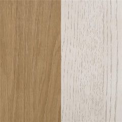 Kirby Rectangular Dining Table with Butterfly Leaf Natural and Rustic Off White - 192691