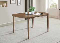 Dortch Oval Solid Wood Dining Table Walnut - 108461