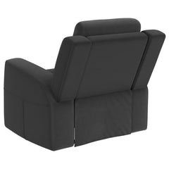 Brentwood Upholstered Recliner Chair Black - 610286